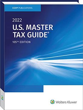 portada U. S. Master tax Guide(R) (2022) de Wolters Kluwer Editorial(Cch Inc)