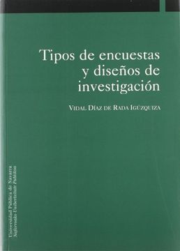 portada Tipos de Encuestas y Diseños de Investigacion (in Spanish)