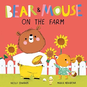 portada Bear and Mouse on the Farm (Board Book)