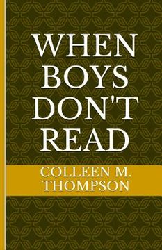 portada When Boys Don't Read (in English)
