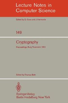 portada cryptography (en Inglés)