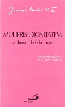 portada Mulieris Dignitatem - la Dignidad de la Mujer (in Spanish)