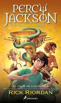 portada Percy Jackson y el cáliz de los dioses (in Spanish)