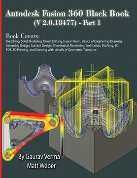 portada Autodesk Fusion 360 Black Book (V 2.0.18477) Part I (en Inglés)