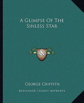 portada a glimpse of the sinless star (in English)