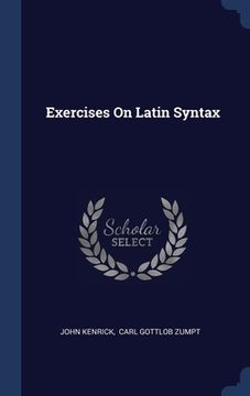 portada Exercises On Latin Syntax (en Inglés)