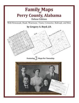 portada Family Maps of Perry County, Alabama, Deluxe Edition (en Inglés)