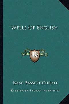 portada wells of english (en Inglés)