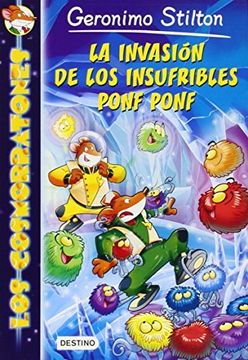 portada La Invasión de los Insufribles Ponf Ponf: Los Cosmorratones 3 (Geronimo Stilton)