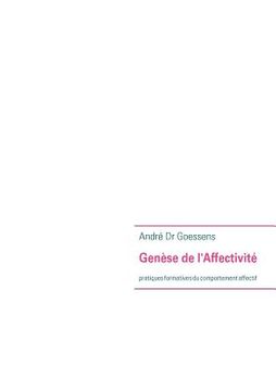 portada Genese de L'Affectivite (in French)