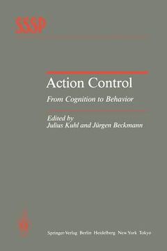 portada action control: from cognition to behavior (en Inglés)