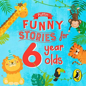 portada Puffin Funny Stories for 6 Year Olds (en Inglés)