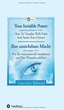 portada Your Invisible Power - Ihre Unsichtbare Macht: How to Visualise With Faith - wie sie Vertrauensvoll Visualisieren 