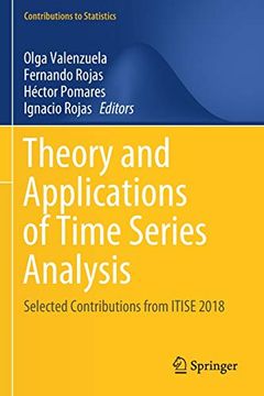 portada Theory and Applications of Time Series Analysis Selected Contributions From Itise 2018 Contributions to Statistics (en Inglés)