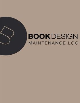 portada Maintenance Log: 8.5 X  11, 110 pages, Brown Cover