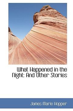 portada what happened in the night: and other stories (en Inglés)