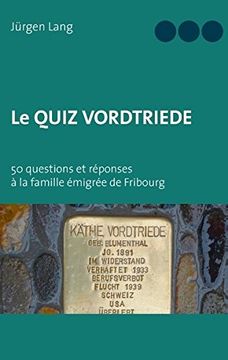 portada Le Quiz Vordtriede (French Edition)