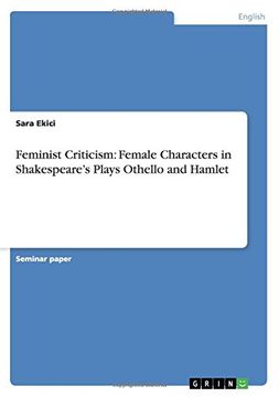 portada Feminist Criticism: Female Characters in  Shakespeare's Plays  Othello and Hamlet