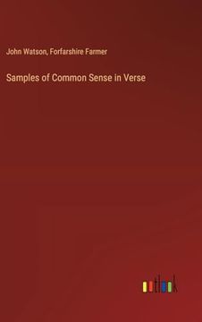 portada Samples of Common Sense in Verse (en Inglés)