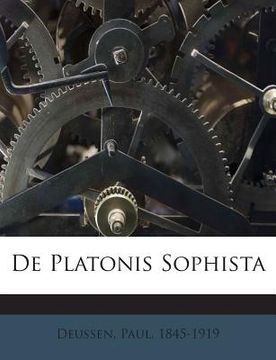 portada de Platonis Sophista (en Latin)
