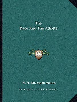 portada the race and the athlete (en Inglés)
