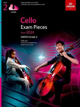 portada Cello Exam Pieces From 2024, Abrsm Grade 2, Cello Part, Piano Accompaniment & Audio