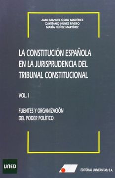 portada (vol.i) constitucion española en la jurisprudencia del tribu