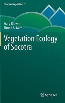 portada vegetation ecology of socotra (en Inglés)