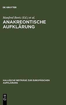 portada Anakreontische Aufklärung (in German)