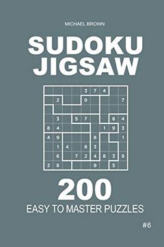 portada Sudoku Jigsaw - 200 Easy to Master Puzzles 9x9 (Volume 6) 