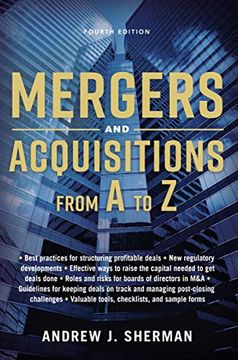 portada Mergers and Acquisitions From a to z (in English)
