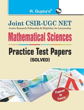 portada Joint CSIRUGC NET: Mathematical Sciences Practice Test Papers (Solved)