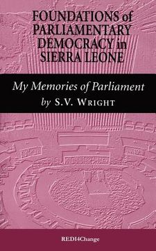 portada foundations of parliamentary democracy in sierra leone (en Inglés)