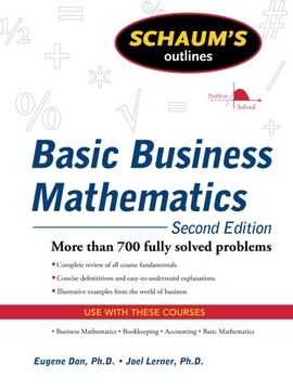 portada Schaum's Outline of Basic Business Mathematics, 2ed (Schaums Outlines) (in English)