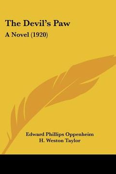 portada the devil's paw: a novel (1920) (in English)