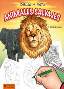 portada Dibujo y Pinto Animales Salvajes
