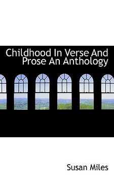 portada childhood in verse and prose an anthology
