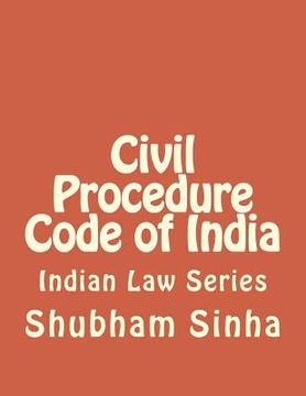portada Civil Procedure Code of India: Indian Law Series (in English)