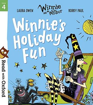 portada Read With Oxford: Stage 4: Winnie and Wilbur: Winnie'S Holiday fun (en Inglés)