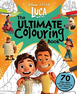 portada Disney Pixar Luca: The Ultimate Colouring Book (From the Movie) (en Inglés)