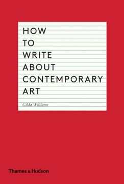 portada How to Write About Contemporary Art (en Inglés)