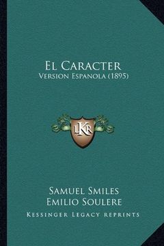 portada El Caracter: Version Espanola (1895)