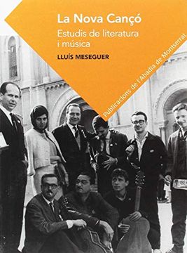 portada La Nova Canço (Textos i Estudis de Cultura Catalana) (en Catalá)