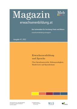 portada Erwachsenenbildung und Sprache: Über Sprachunterricht, Mehrsprachigkeit, Machtworte und Sprachräume (en Alemán)