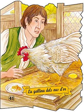 portada La gallina de los huevos de oro (Troquelados clasicos series) (Spanish Edition) (in Catalá)