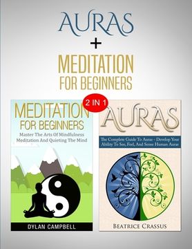 portada Auras & Meditation: 2 in 1 Bundle - Close Your Eyes and Feel the Energy (en Inglés)