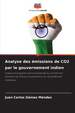 portada Analyse des émissions de CO2 par le gouvernement indien (en Francés)