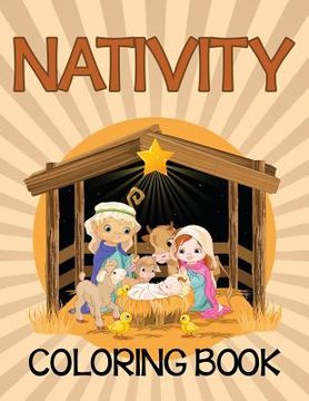 portada Nativity Coloring Book (Bible Edition) (en Inglés)