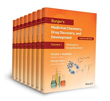 portada Burger's Medicinal Chemistry, Drug Discovery and Development, Eighth Edition set Volumes 1-8 (en Inglés)