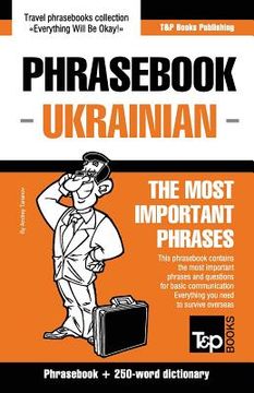portada English-Ukrainian phrasebook and 250-word mini dictionary